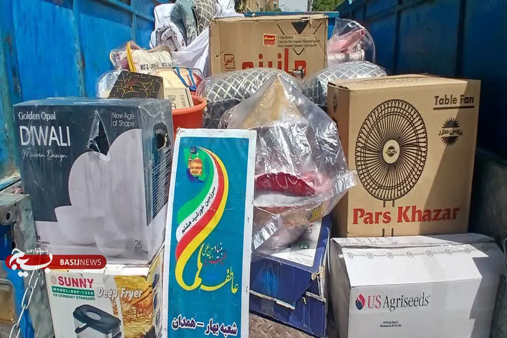 اهدای بسته‌های حمایتی به ارزش ۲۷۹۵ میلیون ریال توسط خیریه آبشار عاطفه‌های بهار به خانواده‌های