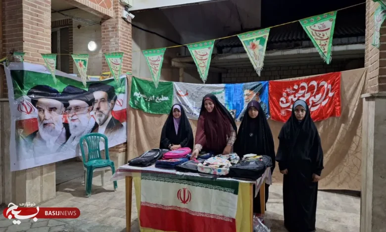 دستانی که امید می‌کارند/بسیج لالی حامی دانش‌آموزان کم‌برخوردار شد
