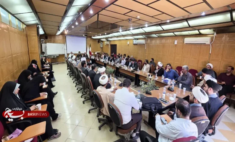 نشست هم‌اندیشی مسئولان دانشگاهی و بسیج همدان با فرمانده سپاه انصارالحسین(ع)