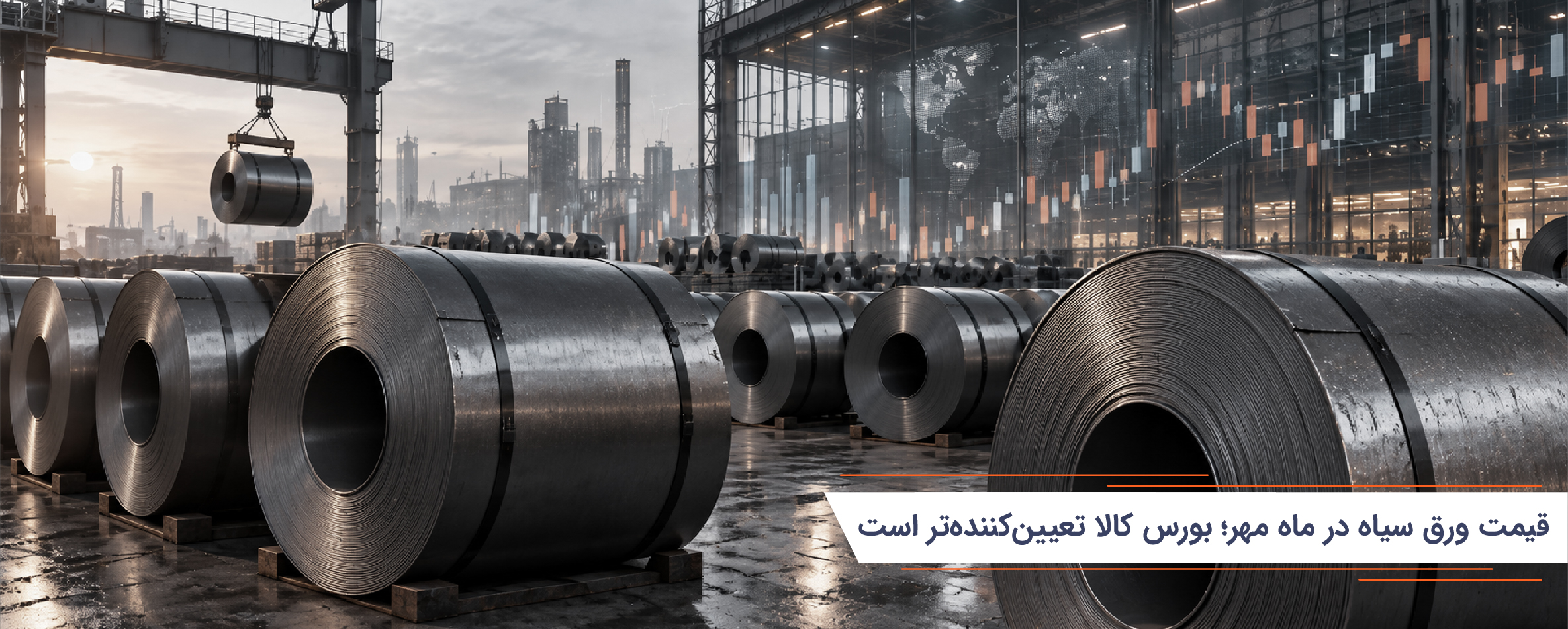 قیمت ورق سیاه در ماه مهر