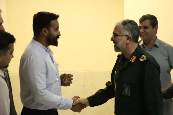 نشست خبری سردار حسینی با خبرنگاران و اصحاب رسانه برگزار شد