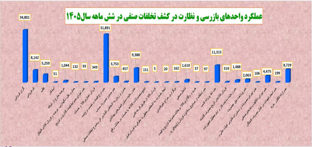 جریمه‌های میلیاردی در بازار؛ پایتخت رکورددار تخلفات صنفی شد