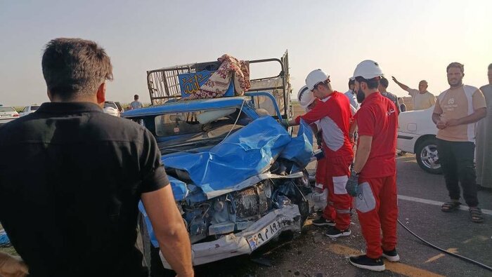 ترافیک مرگ در جاده دهلران- اندیشمک با هفت کشته