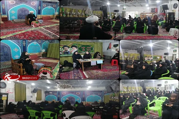 برگزاری محفل قرائت زیارت جامعه کبیره در سرخه