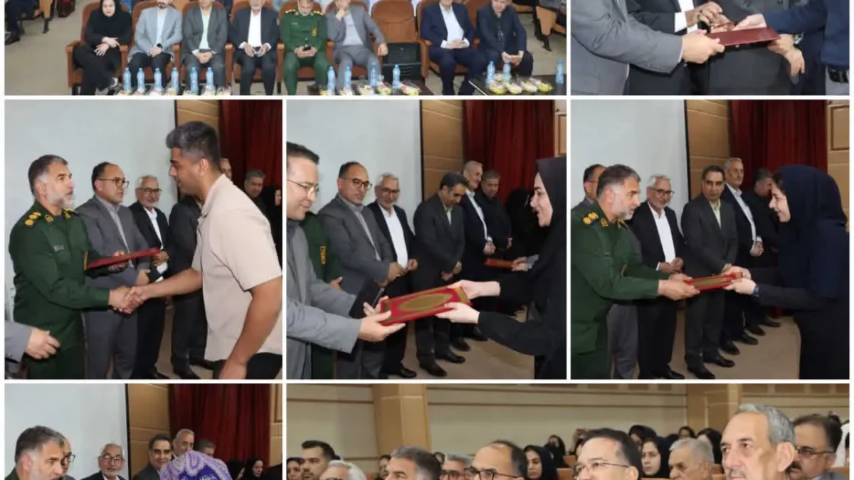 آیین تجلیل از پرستاران شهرستان گنبدکاووس برگزار شد